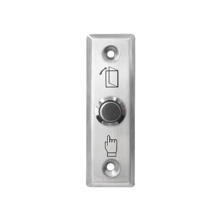 S28 Stainless Steel Narrow Strip Self-reset Electronic Access Control System Switch Out Button S28 Stainless Steel Narrow Strip Self-reset Electronic Access Control System Switch Out Button
